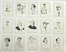 Load image into Gallery viewer, 1950 Baseball Hall of Fame - LOT of 52 Elected Player Cards
