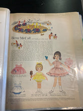 Load image into Gallery viewer, Lot of 7 - 1961, 68, &amp; 69 Betsy McCall Paper Doll Uncut Magazines
