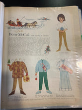 Load image into Gallery viewer, Lot of 7 - 1961, 68, &amp; 69 Betsy McCall Paper Doll Uncut Magazines
