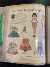 Load image into Gallery viewer, Lot of 7 - 1967 &amp; 1968 Betsy McCall Paper Doll Uncut Magazines
