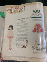 Load image into Gallery viewer, Lot of 7 - 1960 &amp; 1961 Betsy McCall Paper Doll Uncut Magazines
