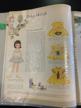 Load image into Gallery viewer, Lot of 7 - 1960 Betsy McCall Paper Doll Uncut Magazines
