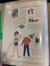 Load image into Gallery viewer, Lot of 7 - 1957 &amp; 1964 Betsy McCall Paper Doll Uncut Magazines
