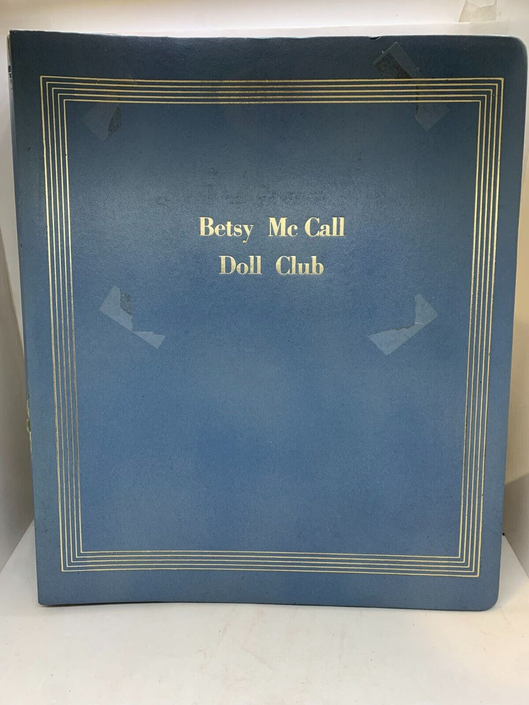 Rare Vintage - Betsy McCall Doll Club *Empty* Scrapbook