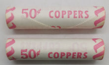 Load image into Gallery viewer, 1979 Canadian Penny CIBC Bank Machine Roll White Paper Red (50 ct) x 2 Lot 20
