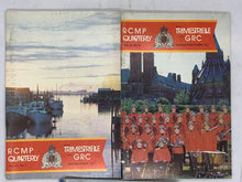 Load image into Gallery viewer, Lot of 4 - 1977, 1980, &amp; 1983 RCMP Quarterly Magazines
