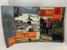 Load image into Gallery viewer, Lot of 4 - 1970, 1973, 1974 &amp; 1975 RCMP Quarterly Magazines
