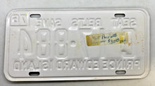 Load image into Gallery viewer, 1976 Prince Edward Island License Plate C 17-884
