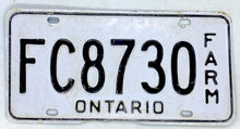 Load image into Gallery viewer, Ontario Farm License Plate
