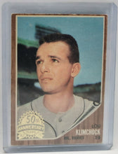 Load image into Gallery viewer, 2011 Topps Heritage 50th Anniversary 1962 Buybacks #259 Lou Klimchock
