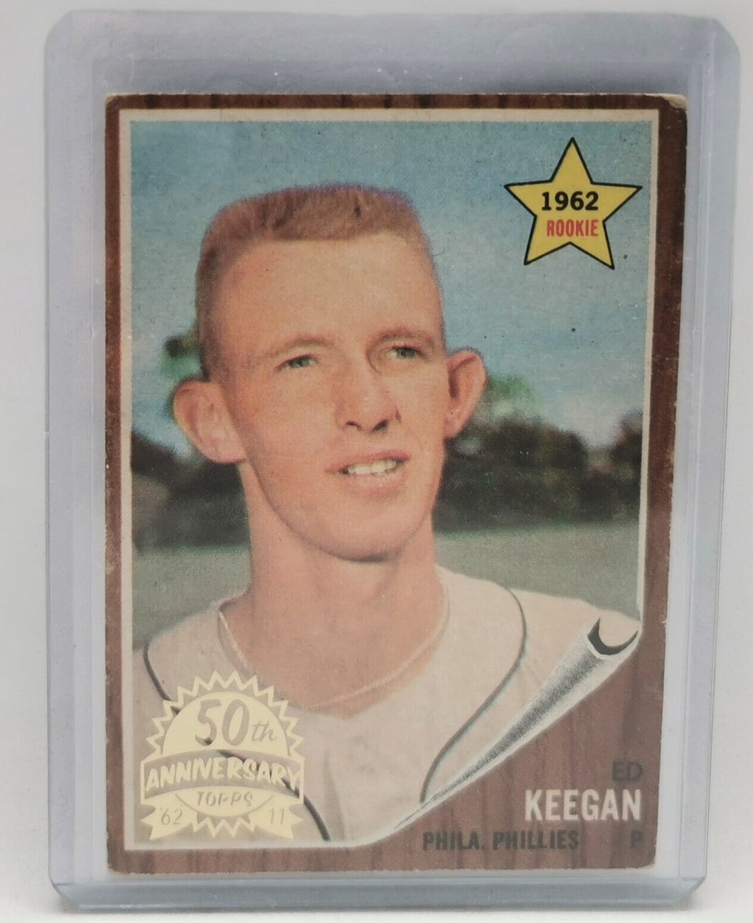 2011 Topps Heritage 50th Anniversary 1962 Buybacks #249 Ed Keegan