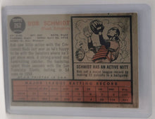 Load image into Gallery viewer, 2011 Topps Heritage 50th Anniversary 1962 Buybacks #262 Bob Schmidt
