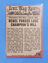 Load image into Gallery viewer, 1962 Topps Civil War News #48 Smashing the Enemy
