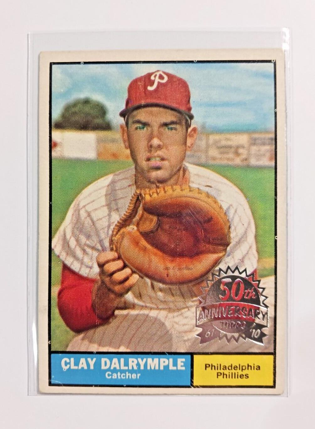 2010 Topps Heritage 50th Anniversary 1961 Buybacks #299 Clay Dalrymple