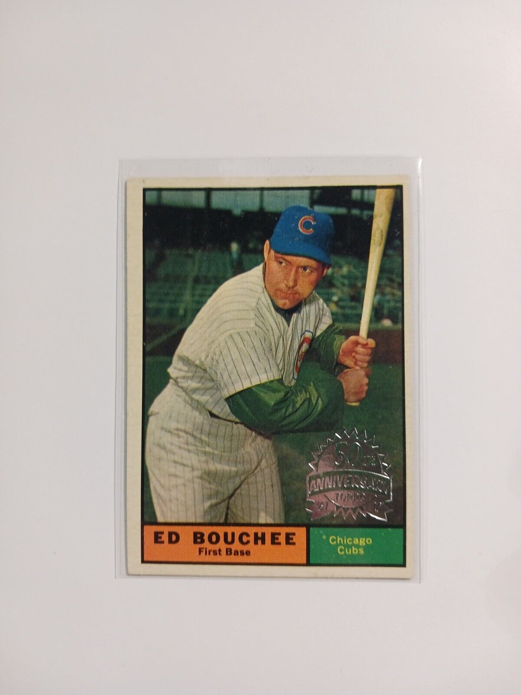 2010 Topps Heritage 50th Anniversary 1961 Buybacks #196 Ed Bouchee