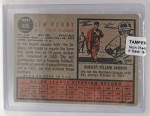 Load image into Gallery viewer, 2011 Topps Heritage 50th Anniversary 1962 Buybacks #405 Jim Perry
