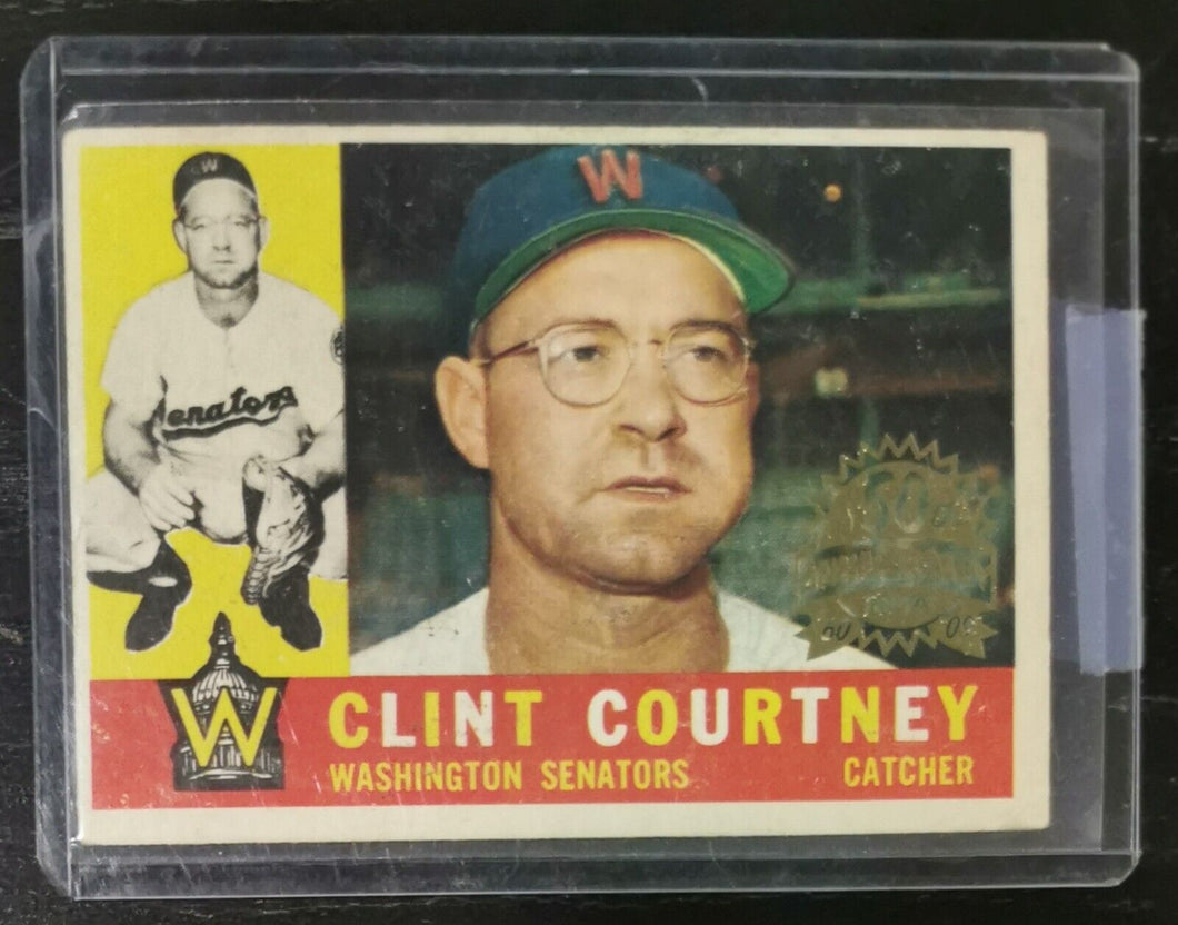 2009 Topps Heritage 50th Anniversary 1960 Buybacks #344 Clint Courtney