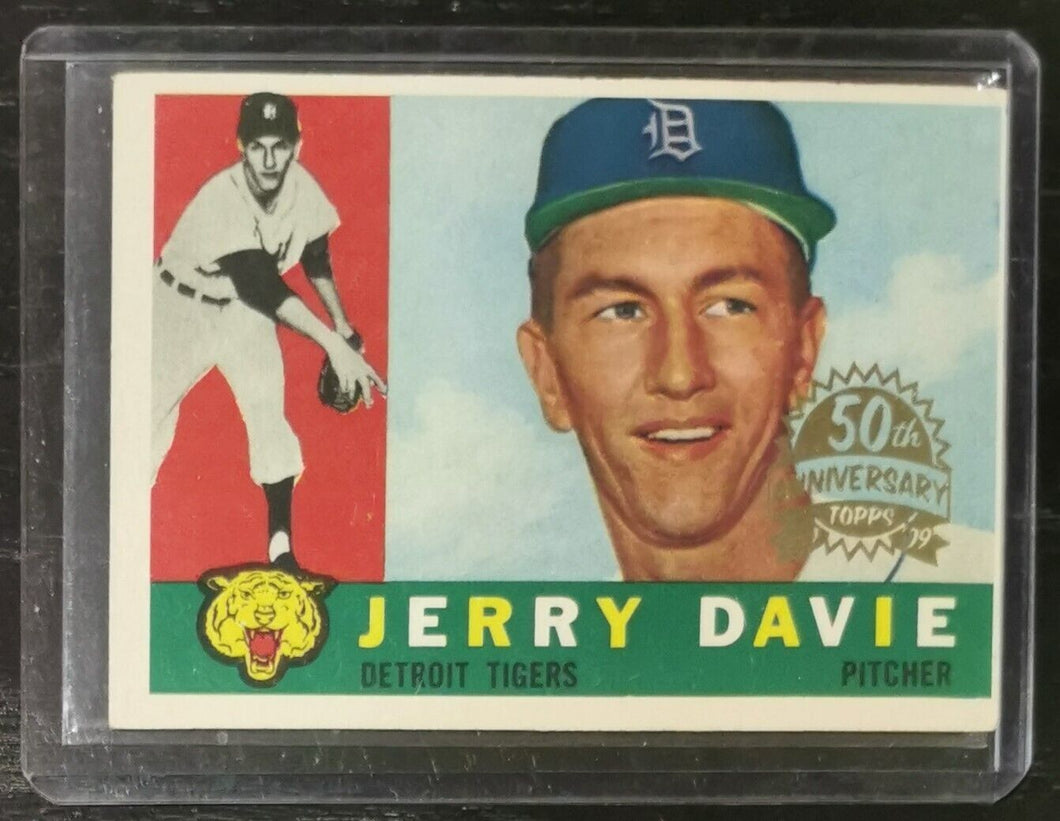 2009 Topps Heritage 50th Anniversary 1960 Buybacks #301 Jerry Davie