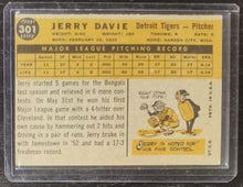 Load image into Gallery viewer, 2009 Topps Heritage 50th Anniversary 1960 Buybacks #301 Jerry Davie
