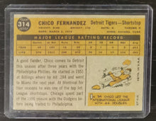 Load image into Gallery viewer, 2009 Topps Heritage 50th Anniversary 1960 Buybacks #314 Chico Fernandez
