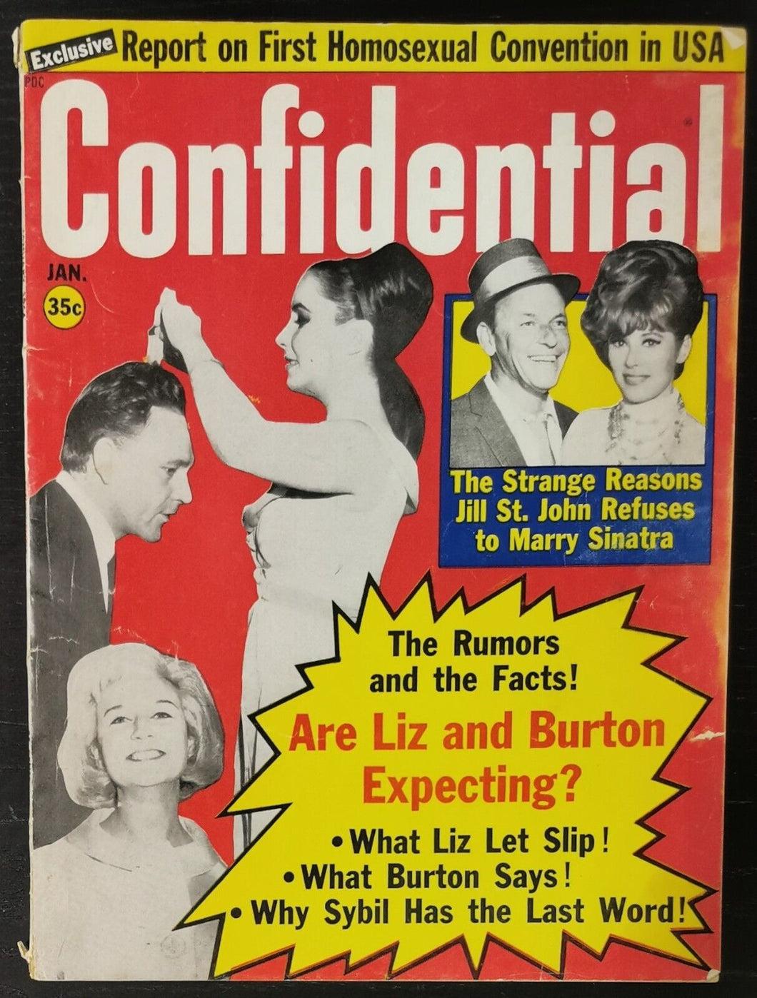 Confidential Magazine Jan 1961 - First Homosexual Convention USA