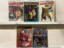 Load image into Gallery viewer, 1982-1986 Kerrang! Fortnightly, Lot of 5 Magazines
