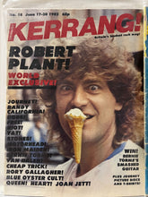 Load image into Gallery viewer, 1982-1986 Kerrang! Fortnightly, Lot of 5 Magazines
