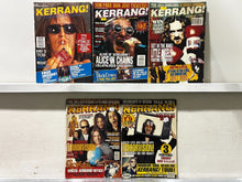 Load image into Gallery viewer, 1992-1995 Kerrang! Fortnightly, Lot of 5 Magazines
