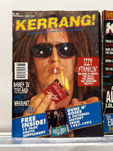 Load image into Gallery viewer, 1992-1995 Kerrang! Fortnightly, Lot of 5 Magazines
