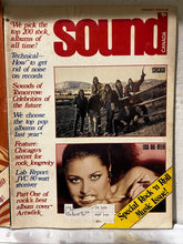 Load image into Gallery viewer, Sound Canada - November 1977 &amp; January 1978 Magazines
