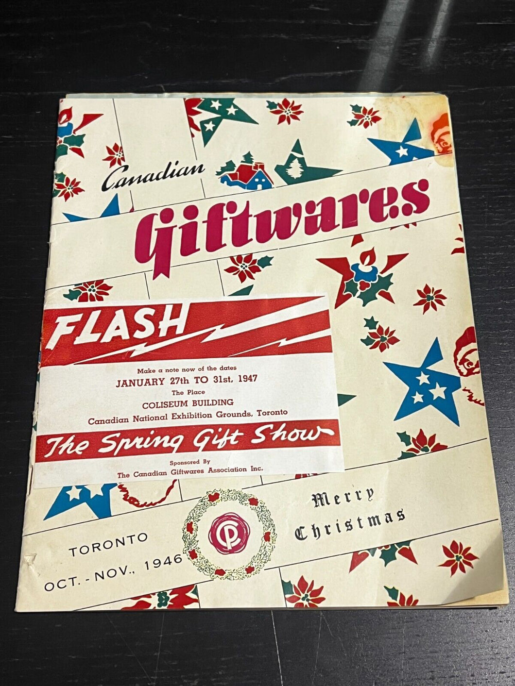 Oct-Nov 1946, Canadian Giftwares Vintage Magazine (in Mailing Envelope)