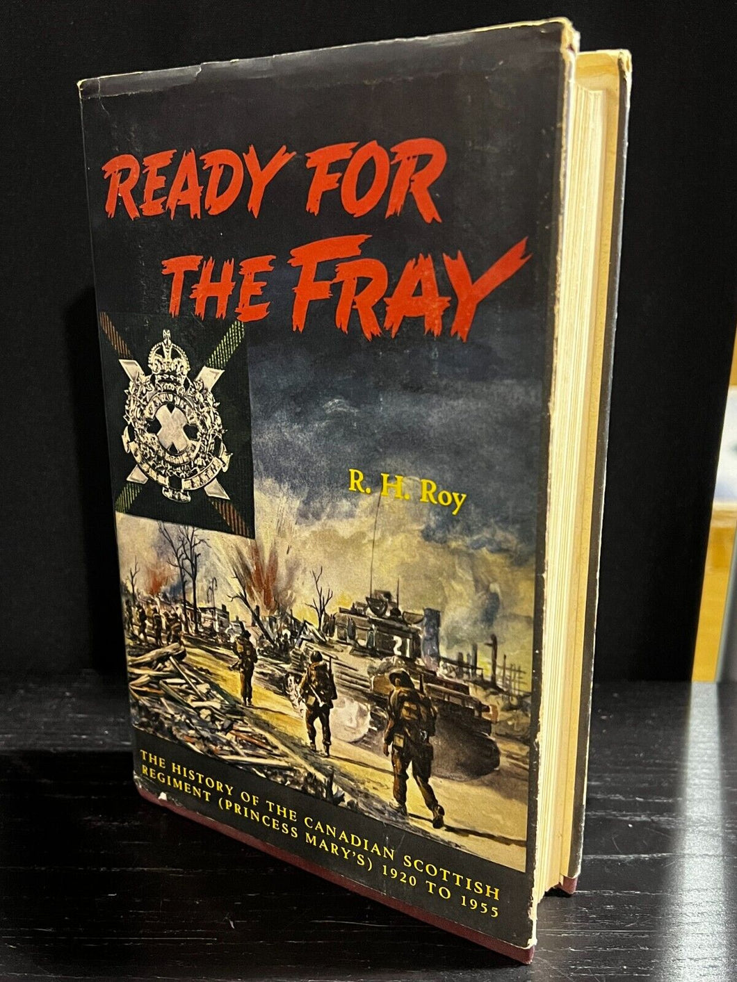 'Ready for the Fray' by R.H. Roy (Signed by Ross Monroe)