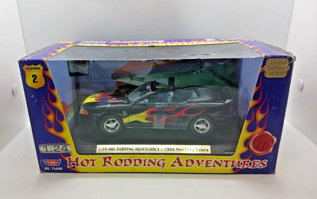 1988 Mustang Cobra Hot Rodding Adventures 1:24 Diecast Model Car