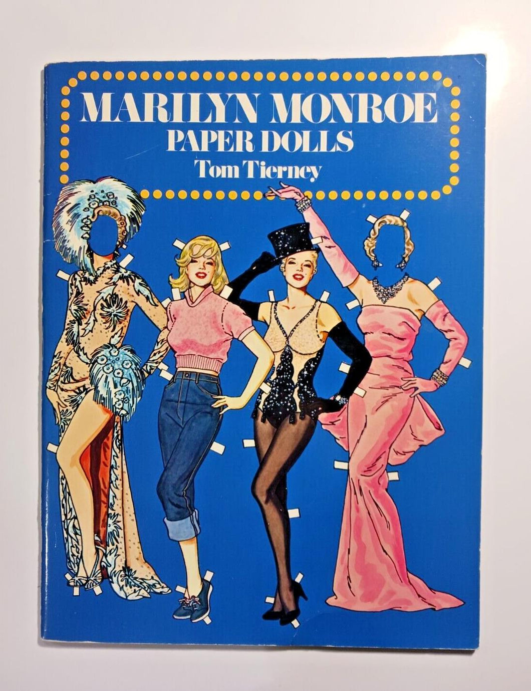 Paper Dolls Marilyn Monroe Book Tom Tierney Dover Vintage 1979 New Unused