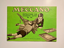 Load image into Gallery viewer, Meccano Instructions for Accessory Outfit No. 3A by Meccano Ltd Liverpool
