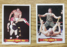 Load image into Gallery viewer, WWF O Pee Chee cards #18 Up &amp; Over, #20 Leg Up
