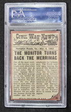 Load image into Gallery viewer, 1962 Civil War News Destruction At Sea #10 PSA NM - MT 8 Serial #17964781
