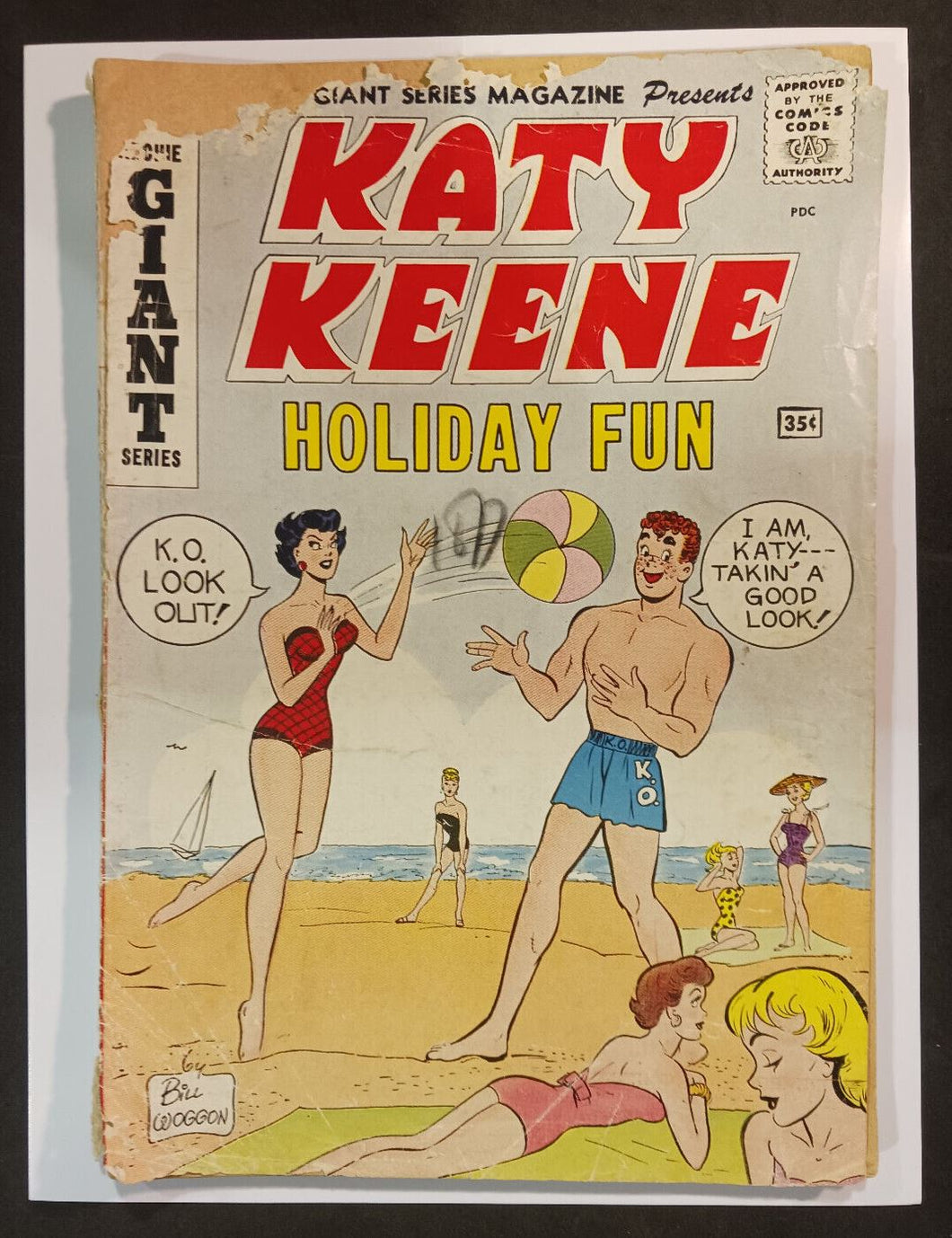 1961 Katy Keene Archie Giant #12 CDN 35 cent Variant