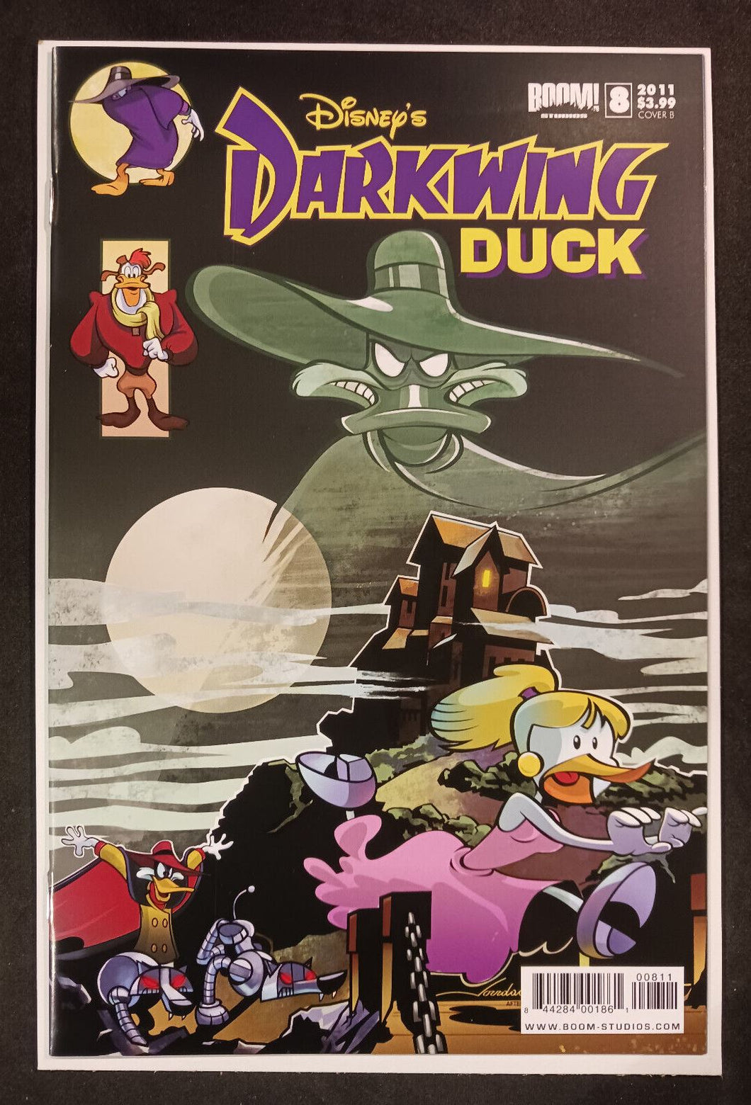 2011 Kaboom! Disney's Darkwing Duck #8 Cover B