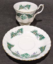 Load image into Gallery viewer, ROYAL ALBERT Bone China Tea Cup &amp; Saucer Set -- Cape Breton Island
