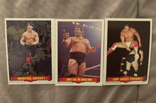 Load image into Gallery viewer, WWF O Pee Chee cards #16 #17 #18 Ringside Action
