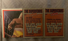 Load image into Gallery viewer, WWF Topps 1985 Cards 1985 #62 #63 #66
