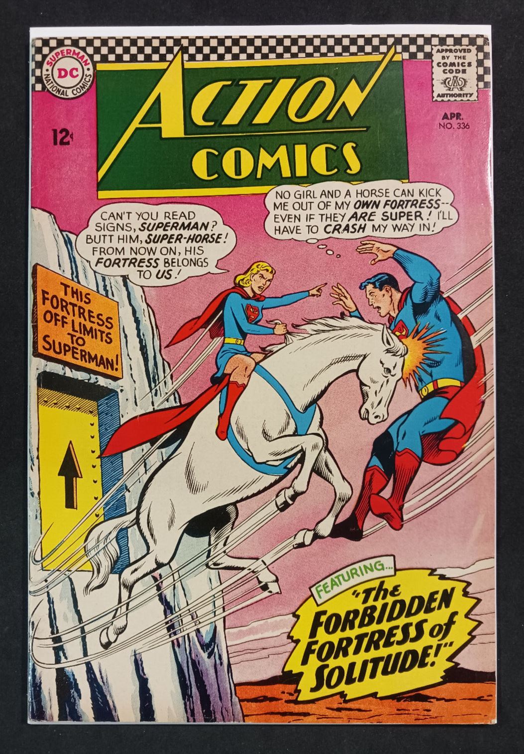 1966 DC Action Comics #336