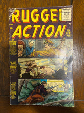 Load image into Gallery viewer, 1950 Atlas Battle #60, Rugged Action #4, War #22 and 27 lot of 4 comics
