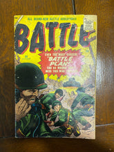 Load image into Gallery viewer, 1950 Atlas Battle #60, Rugged Action #4, War #22 and 27 lot of 4 comics
