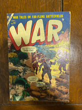 Load image into Gallery viewer, 1950 Atlas Battle #60, Rugged Action #4, War #22 and 27 lot of 4 comics
