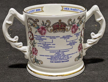 Load image into Gallery viewer, Aynsley Bone China Commemorative Loving Cup - The Queen Mothers 100th Birthday
