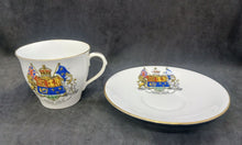 Load image into Gallery viewer, Aynsley Bone Fine China Cup and Saucer Set - 1927 Diamond Jubilee Commemoration
