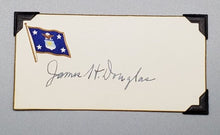 Load image into Gallery viewer, 1958 Military Autograph James H. Douglas Signed
