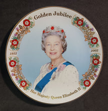 Load image into Gallery viewer, 2002 Golden Jubilee Queen Elizabeth II &amp; MCMLXXII Anniversary Plates
